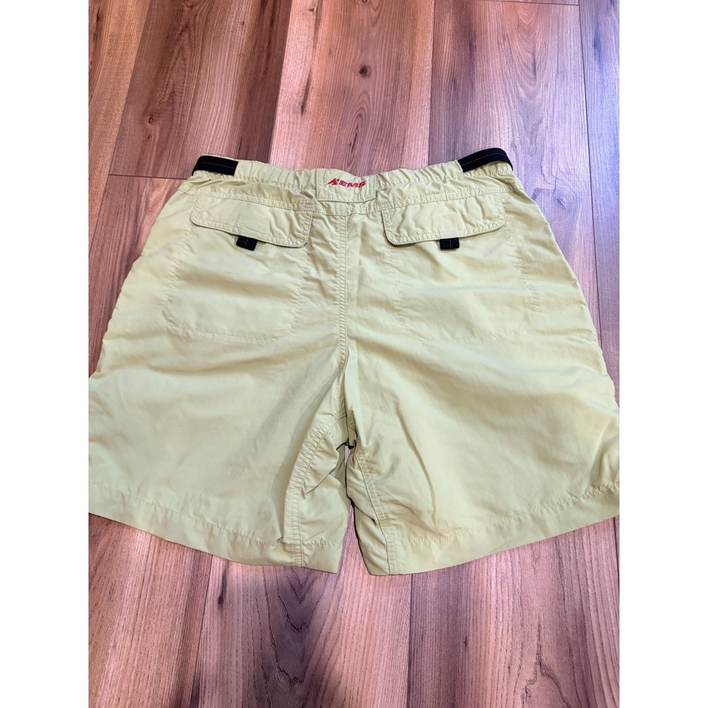 Eastern Mountain Sports Hiking Outdoors Nylon Cargo Shorts Lime Green Women's 8 - Picture 7 of 8